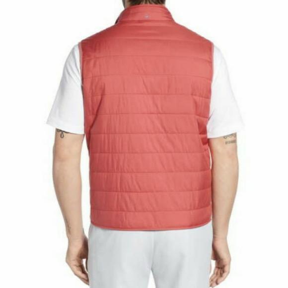 PETER MILLAR Hyper-Light Vest In Cape Red XL - Picture 2 of 11